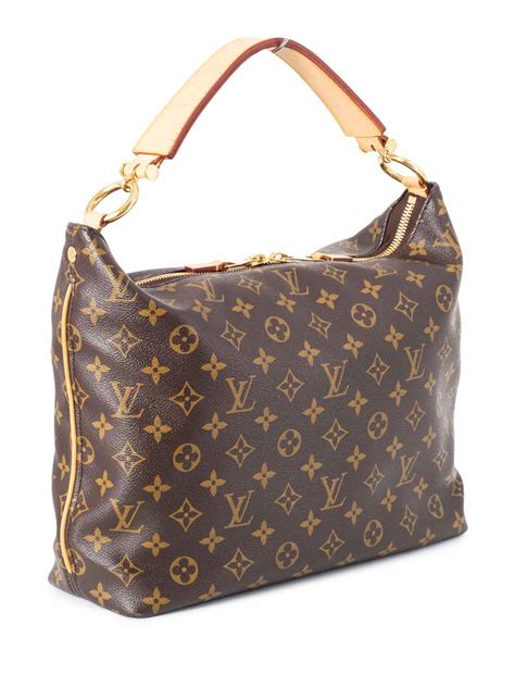 louis vuitton sully pm monogram hobo bag